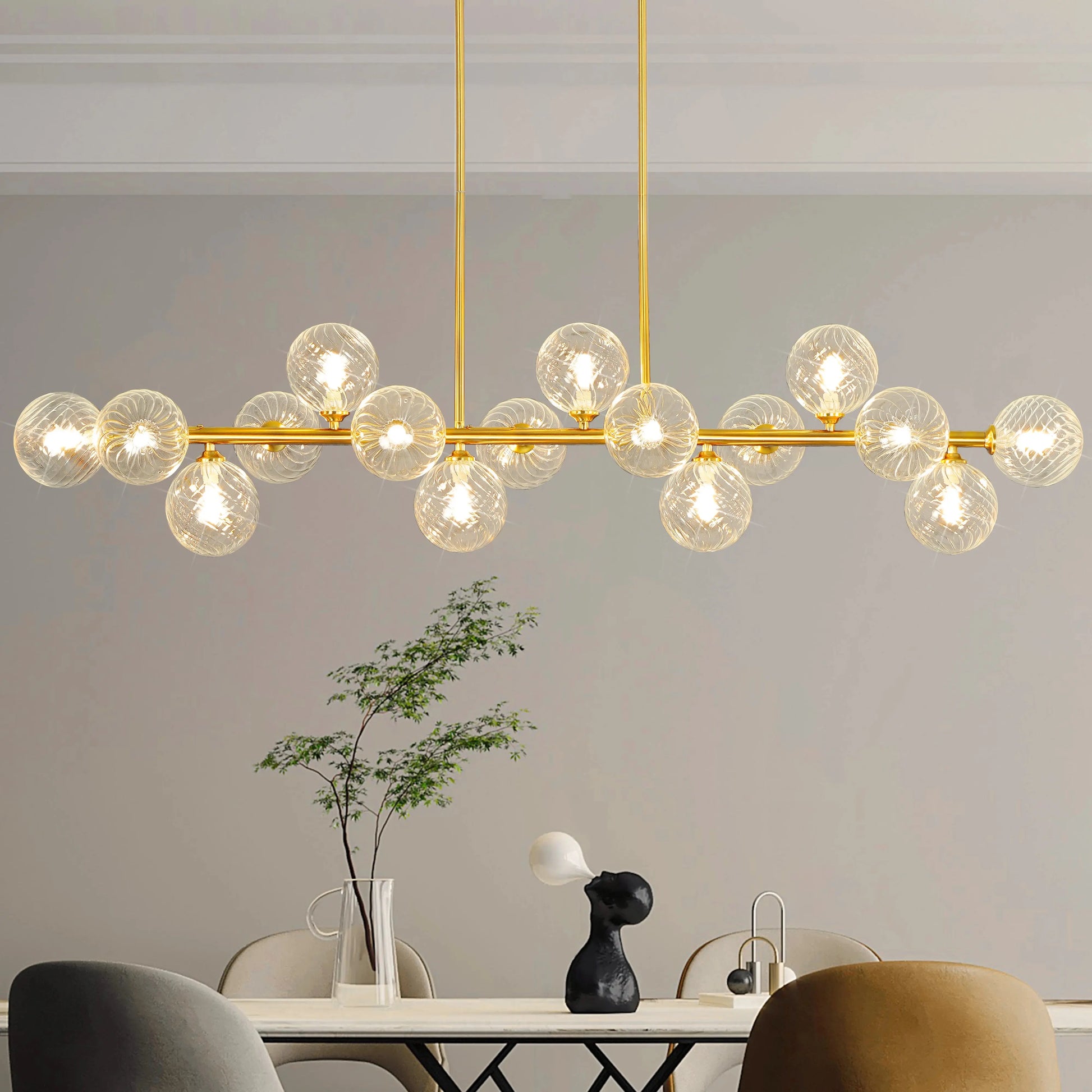 Mid Century Modern Chandelier 16-Lights comfydesigners