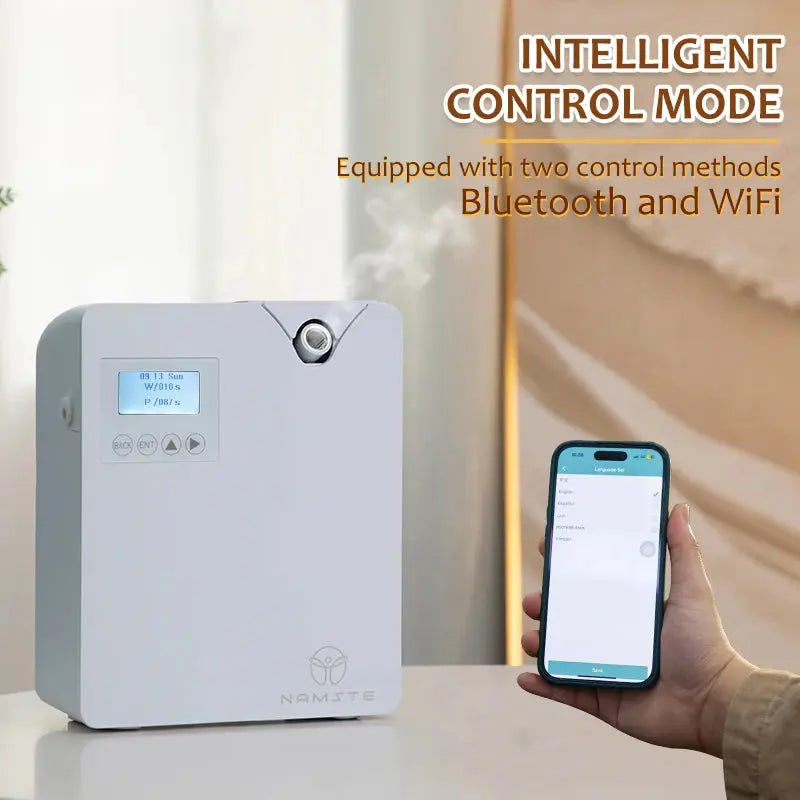Smart WiFi Aroma Diffuser & Air Purifier comfydesigners