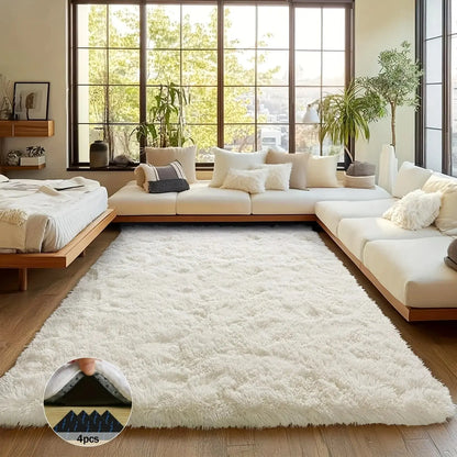 Luxury Plush Shaggy Non-Slip Rug comfydesigners