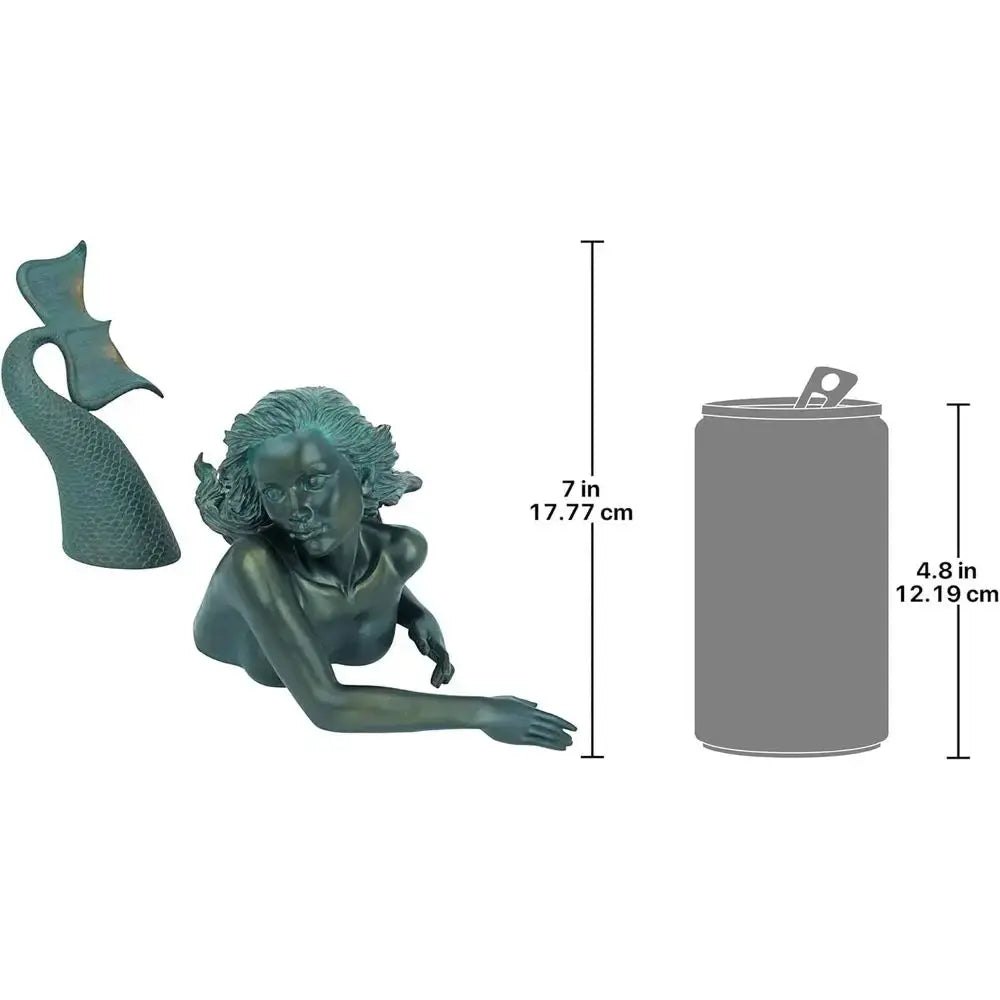 Meara the Mermaid Swimmer Indoor/Outdoor Garden Statue comfydesigners