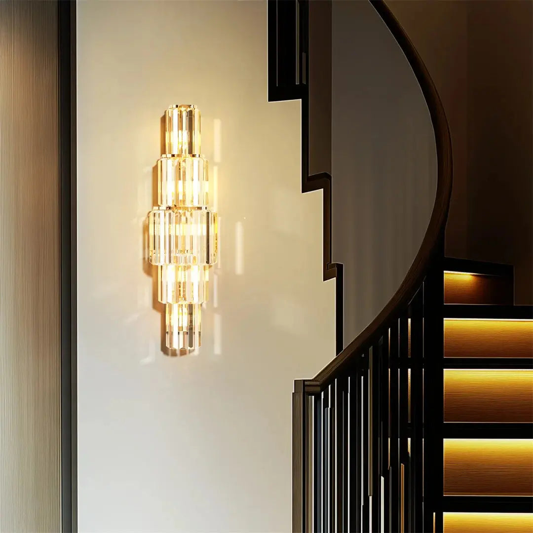 Modern Wall Crystal LED Sconce Light comfydesigners