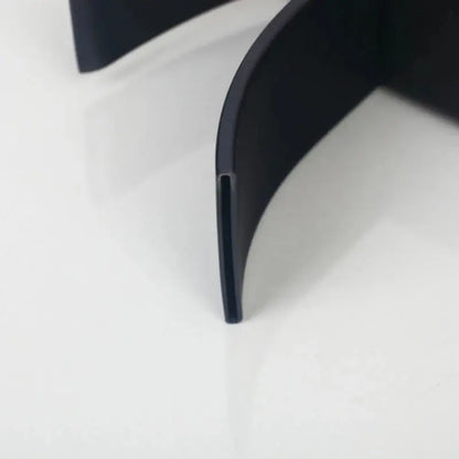 Hand-Painted Glass Vessel Sink with Waterfall Faucet | Oversized Oval Countertop Bathroom Sink comfydesigners
