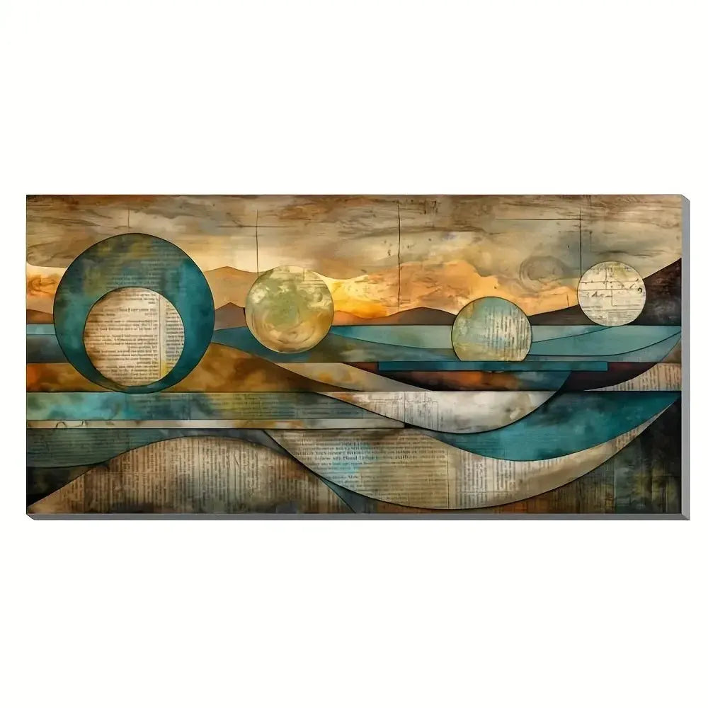 Art Deco Modern Contemporary Frame Canvas comfydesigners