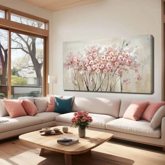 Floral Oil Painting Canvas Wall Decor comfydesigners