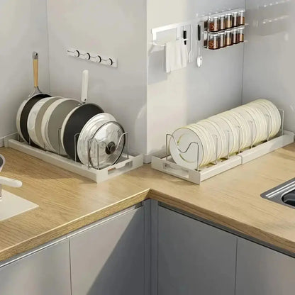 Expandable Under Cabinet Kitchen Organizer comfydesigners