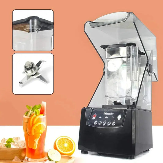 1.8L Soundproof Blender, Fruit Juice Smoothie Maker comfydesigners