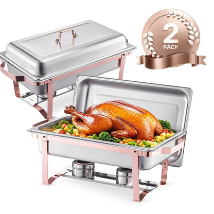 8QT Rectangle Chafing Dish comfydesigners