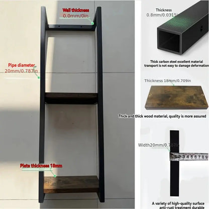 2-layer Carbon Steel Wall-Mounted Towel Rack comfydesigners
