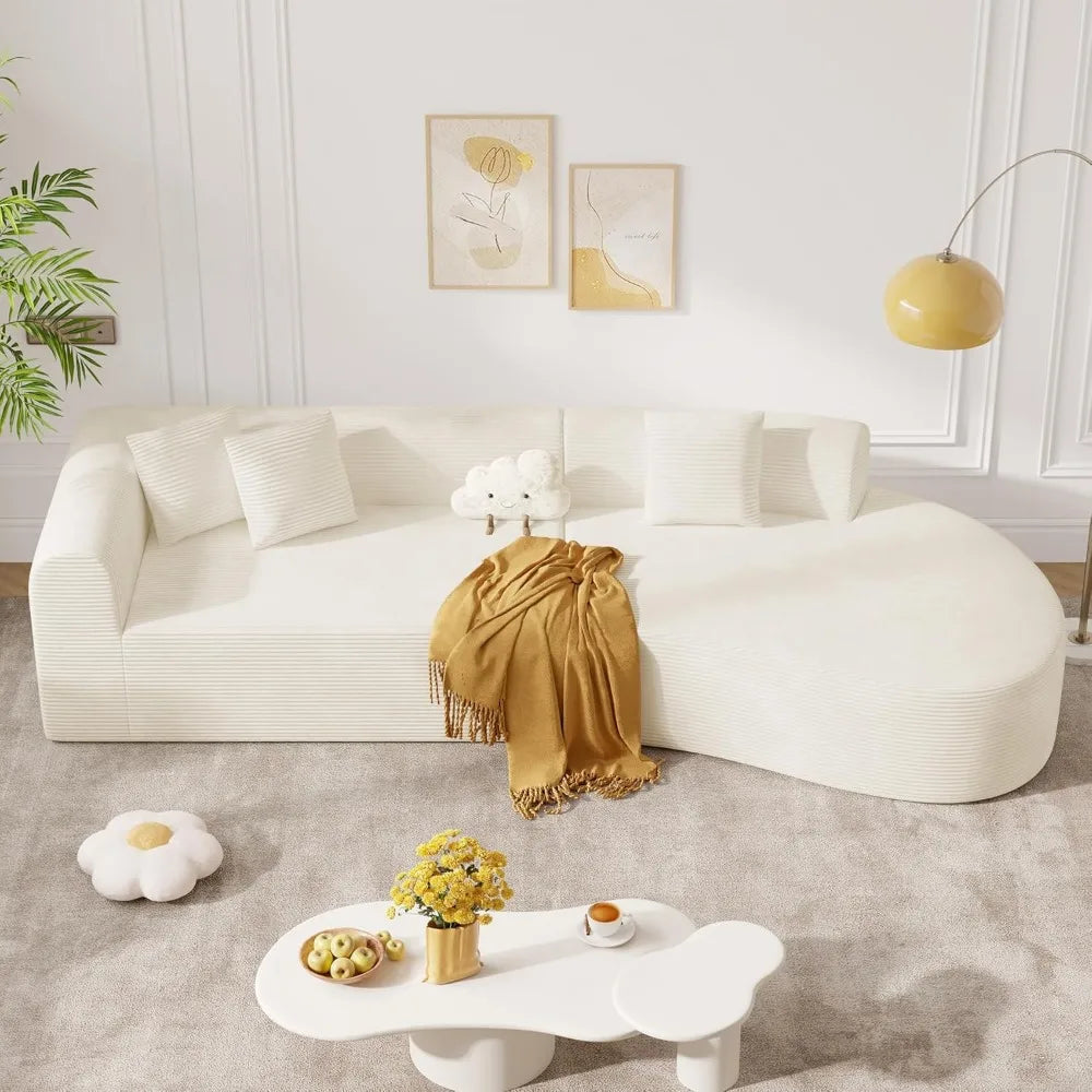 Oversized Modular Cloud Sectional Sofa