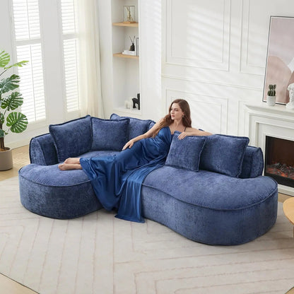 Oversized L-Shaped Boneless Sectional Sofa