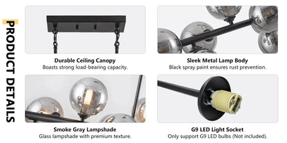 Mid Century Modern Chandelier 16-Lights comfydesigners