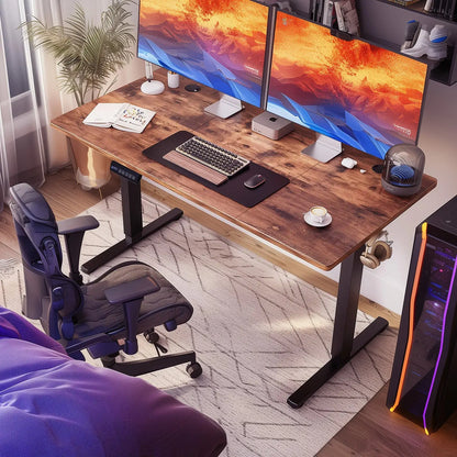 Ergonomic Height Adjustable Electric Standing Desk comfydesigners