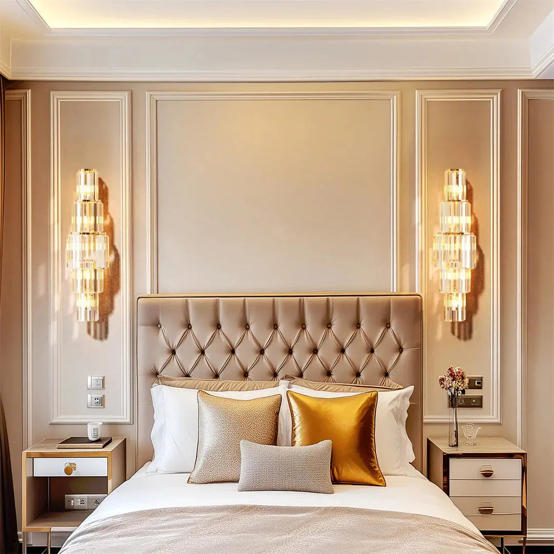 Modern Wall Crystal LED Sconce Light comfydesigners