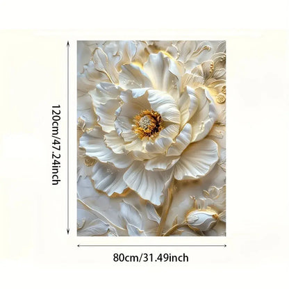 Frameless Modern Abstract Floral Canvas Art comfydesigners
