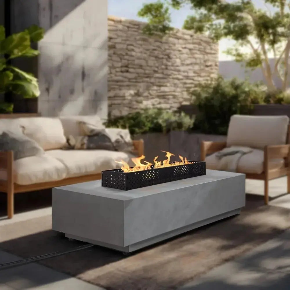 The Table That Brings Everyone Together — 48" 3-in-1 Propane Fire Pit Table with Griddle & 50,000 BTU comfydesigners