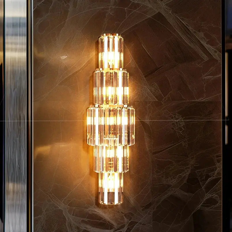Modern Wall Crystal LED Sconce Light comfydesigners