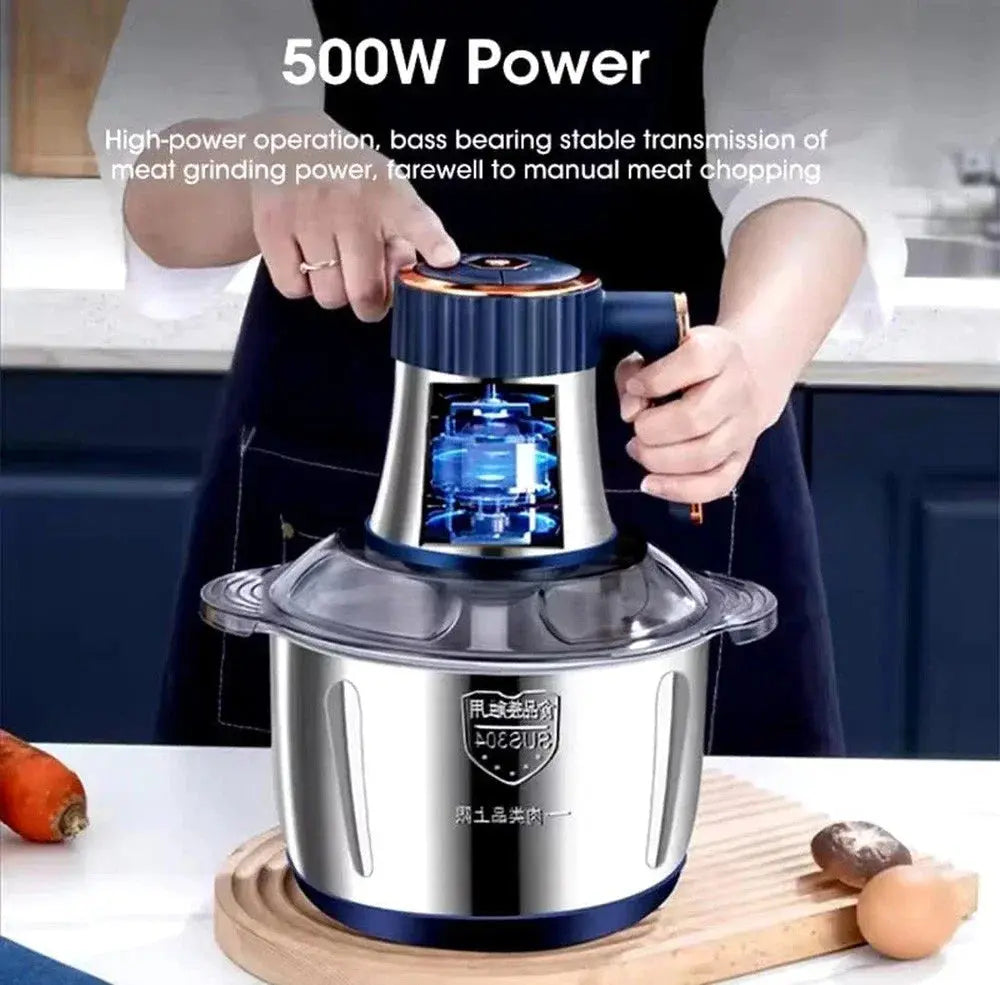 5L Electric Meat Grinder, Vegetable Slicer, Chopper comfydesigners
