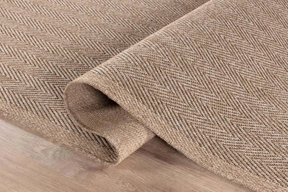 Natural Fiber Area Rug, Herringbone Seagrass Design comfydesigners