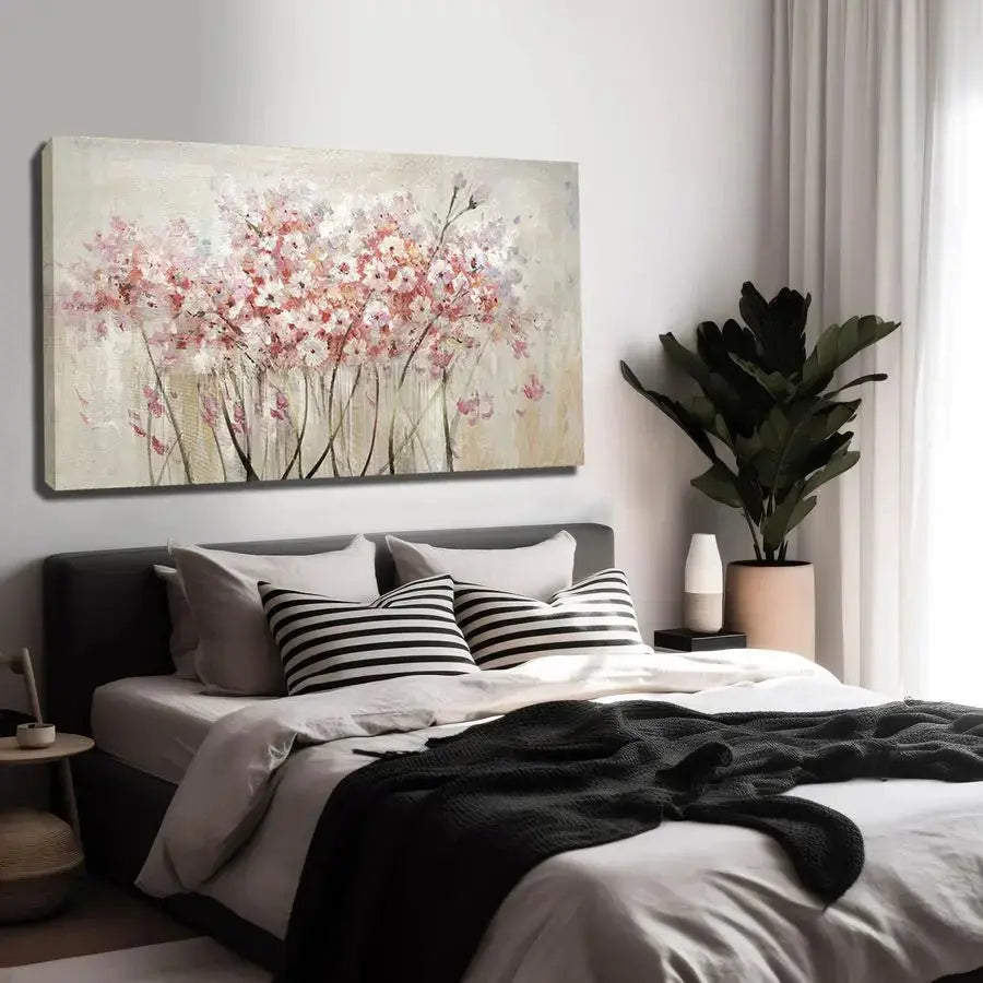 Floral Oil Painting Canvas Wall Decor comfydesigners