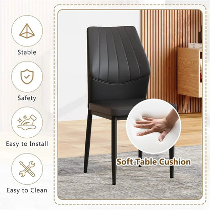 Extendable Wood Dining Table Set comfydesigners