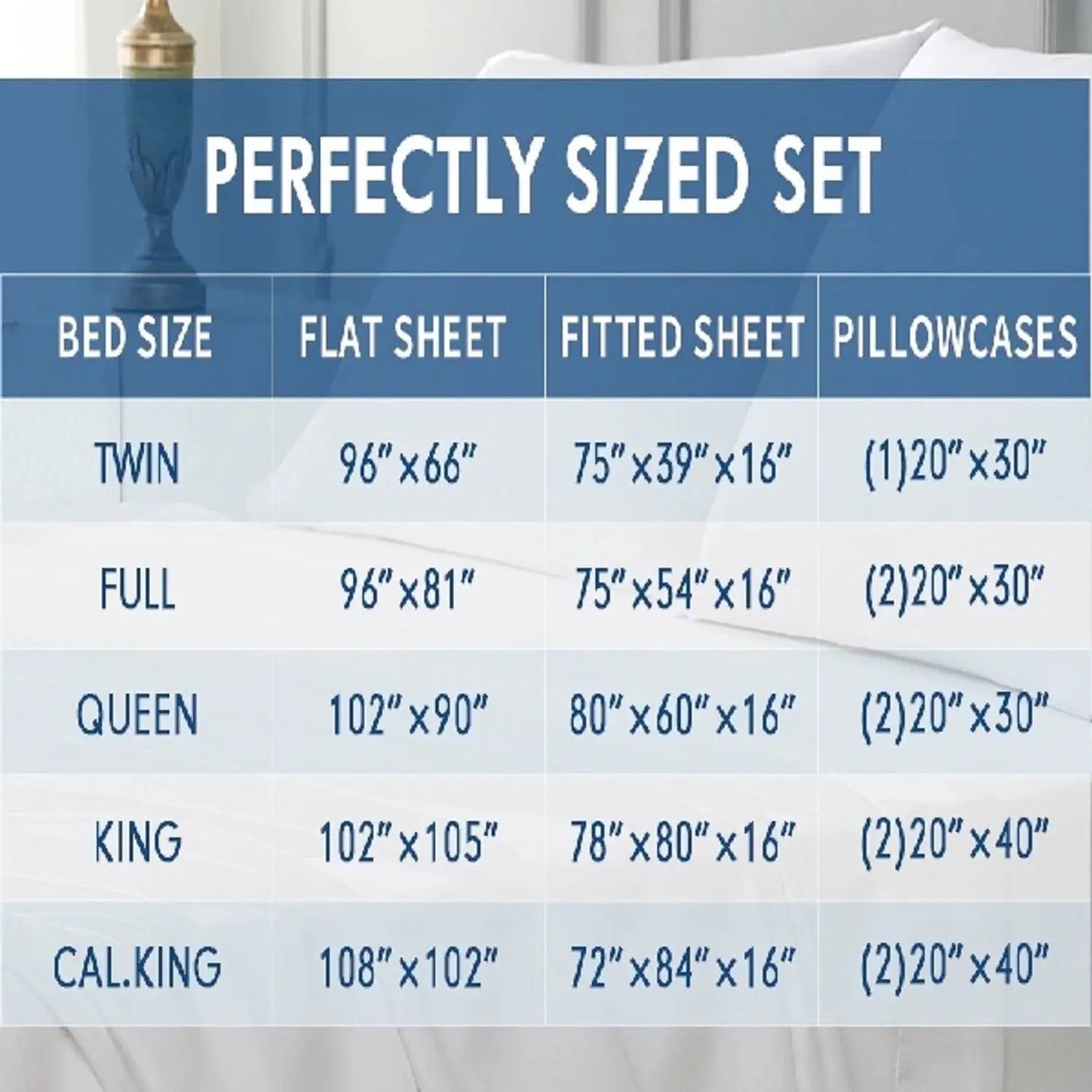Cooling Bamboo Bed Sheet Set — 300TC Silky Soft, Breathable & Wrinkle-Free comfydesigners