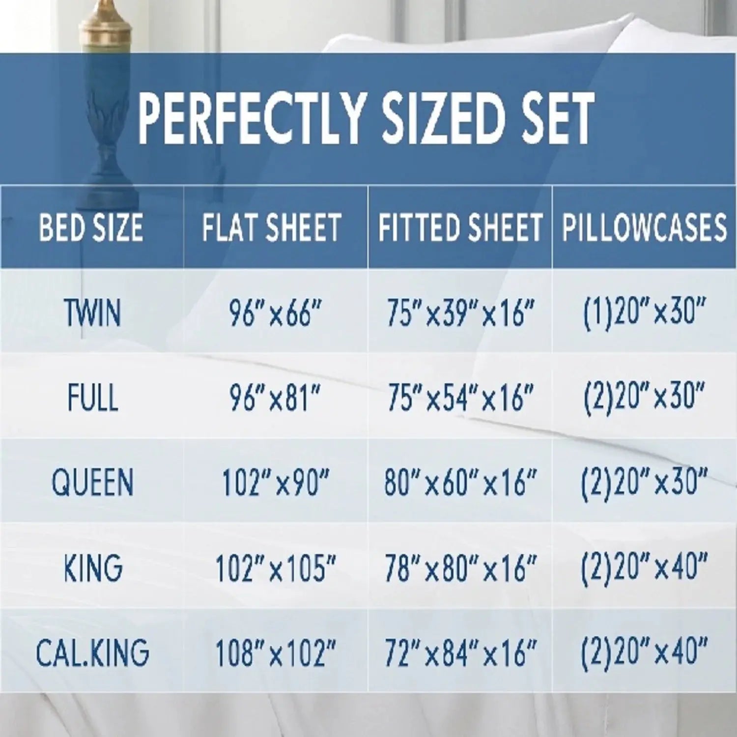 Cooling Bamboo Bed Sheet Set — 300TC Silky Soft, Breathable & Wrinkle-Free comfydesigners