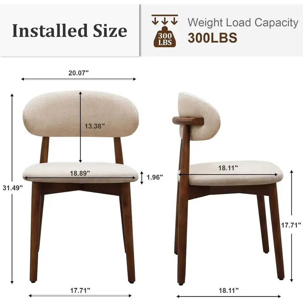 Farmhouse Dining Chairs Set of 4 comfydesigners