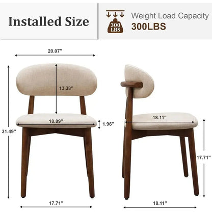 Farmhouse Dining Chairs Set of 4 comfydesigners