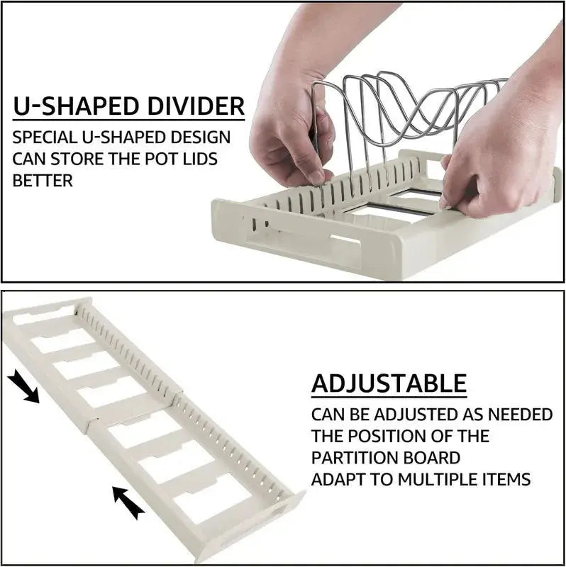 Expandable Under Cabinet Kitchen Organizer comfydesigners