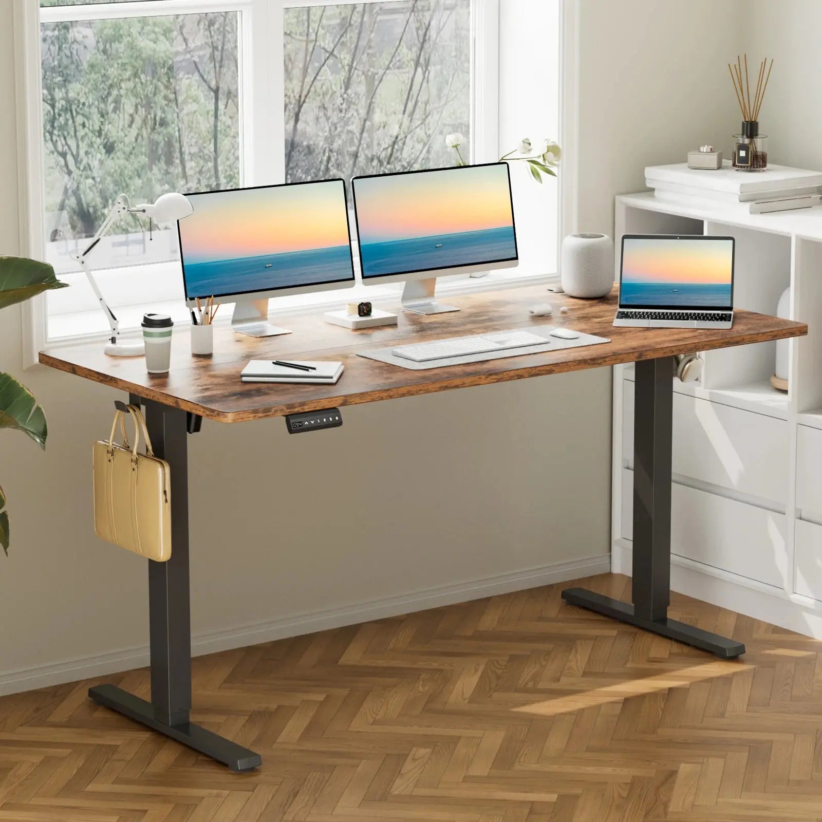 Ergonomic Height Adjustable Electric Standing Desk comfydesigners