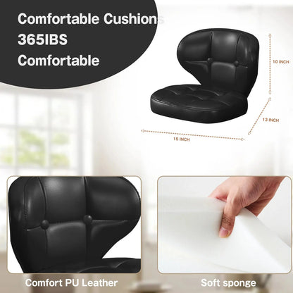 Adjustable Swivel Counter Height Bar Stools, Set of 4 comfydesigners