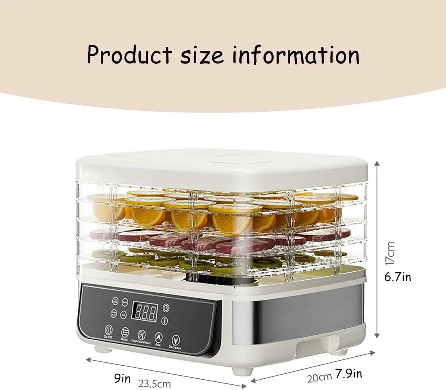 5-Layer Household Dehydrator comfydesigners
