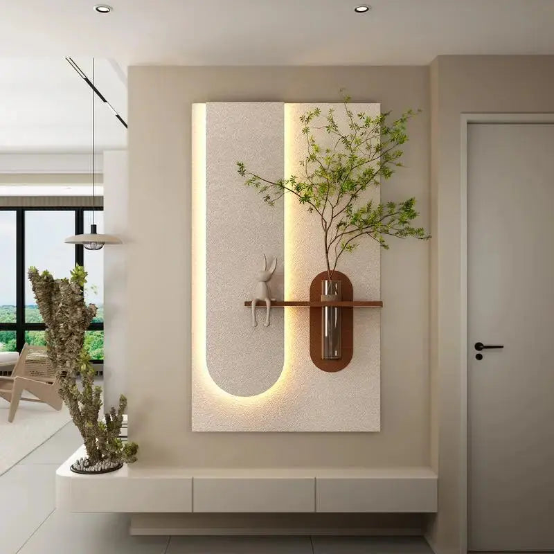 3D LED Sandstone Wall Garden Sculpture comfydesigners