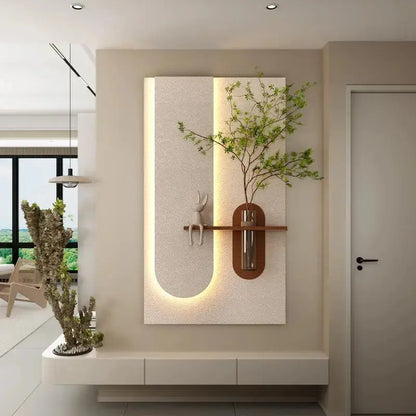 3D LED Sandstone Wall Garden Sculpture comfydesigners