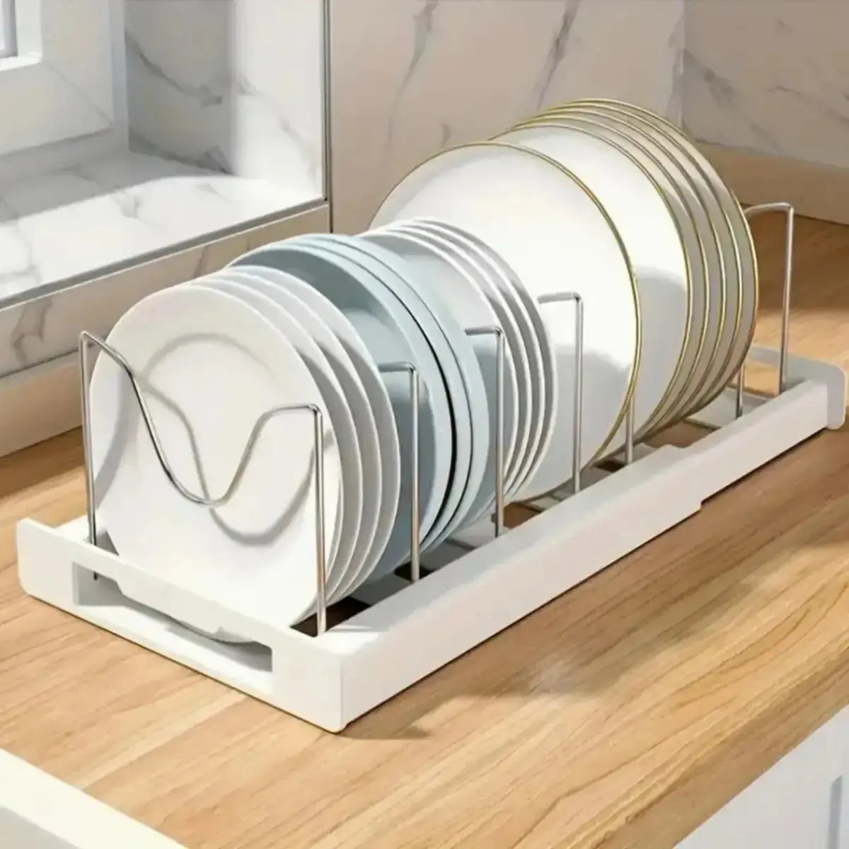Expandable Under Cabinet Kitchen Organizer comfydesigners
