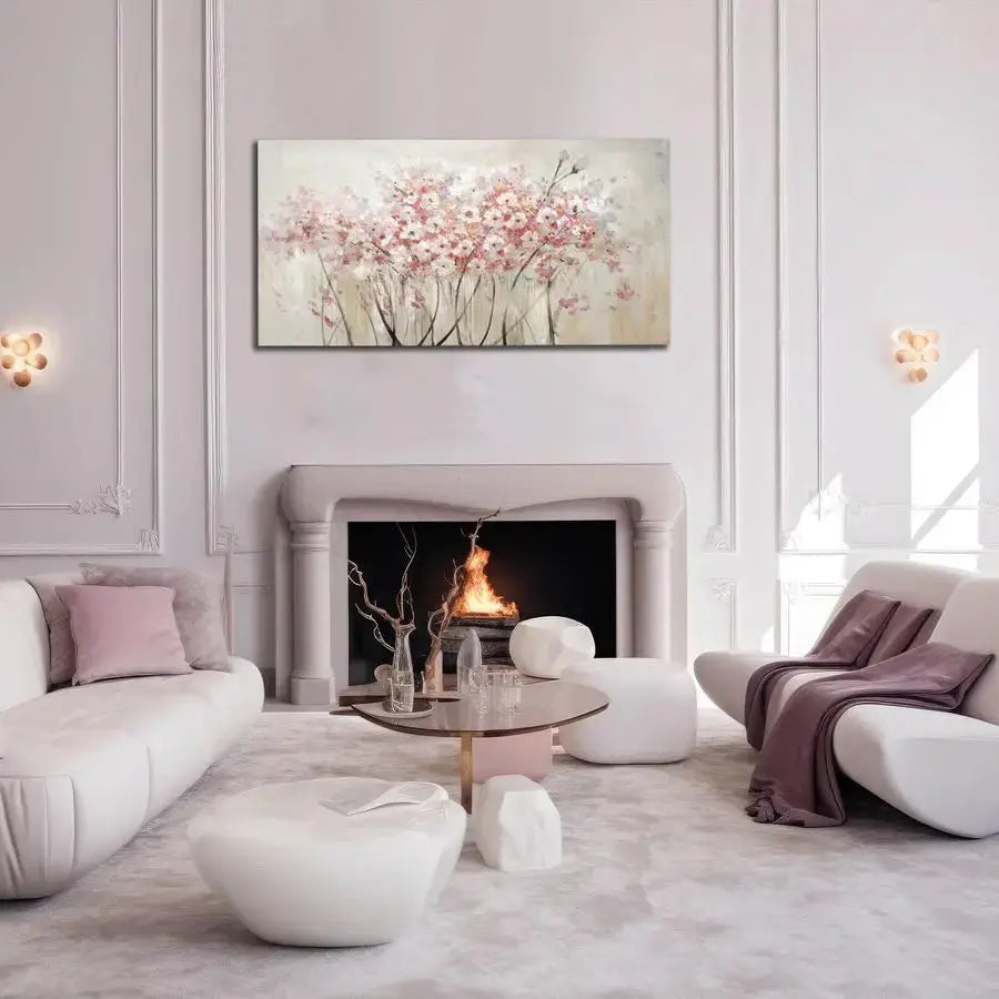 Floral Oil Painting Canvas Wall Decor comfydesigners