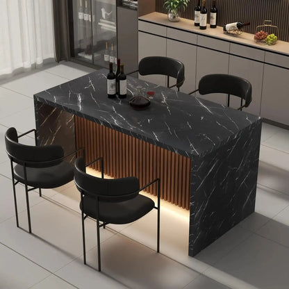 Faux Marble Dining Table comfydesigners