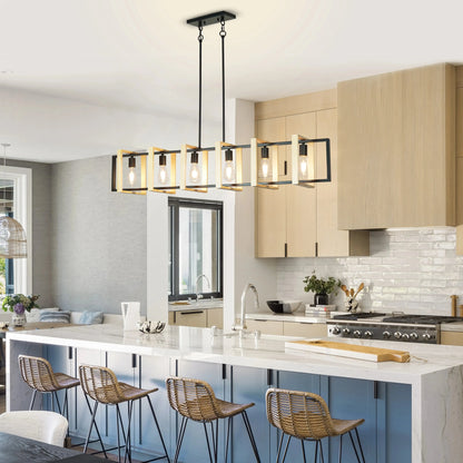 Farmhouse Style Dimmable Chandelier comfydesigners