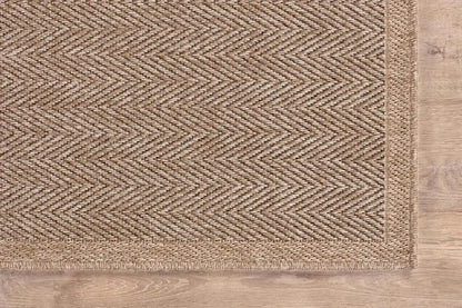 Natural Fiber Area Rug, Herringbone Seagrass Design comfydesigners