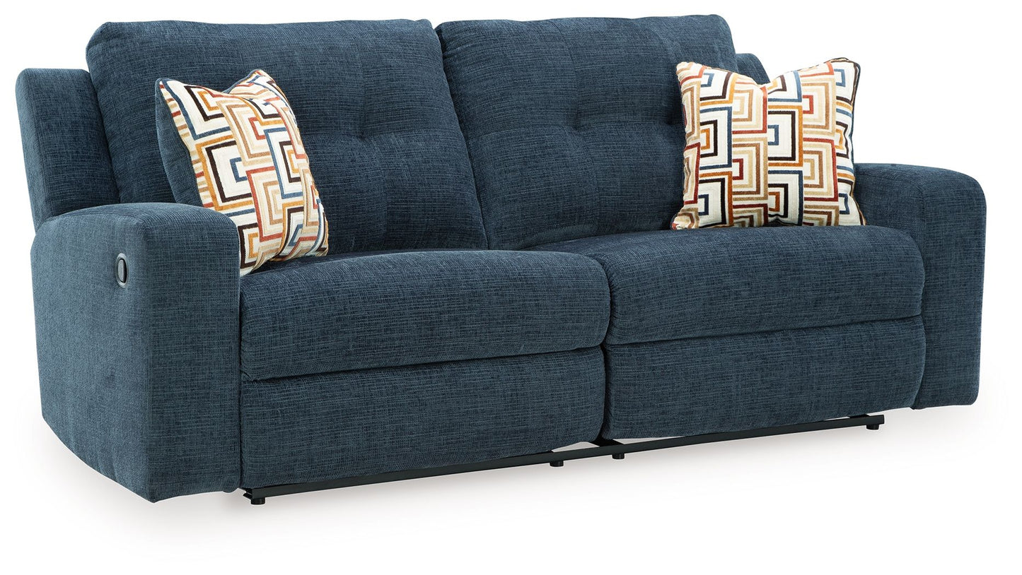 Danum Tufted 2-Seat Pull-Tab Reclining Sofa