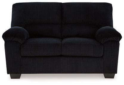 SimpleJoy Corduroy Sofa & Loveseat Set