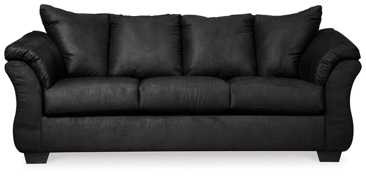 Darcy Modern Flared Pillow-Top Sofa
