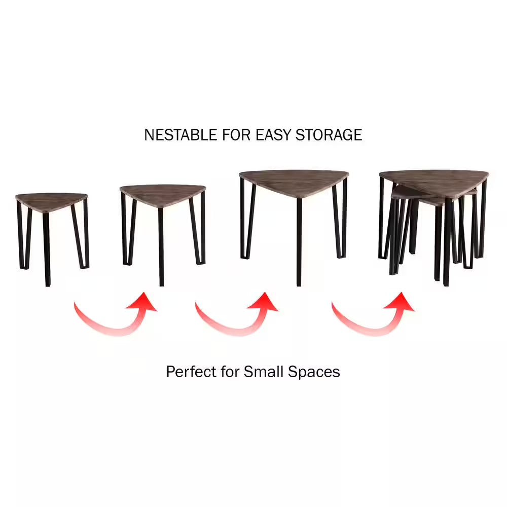 Cozy Nesting End Tables, Set of 3