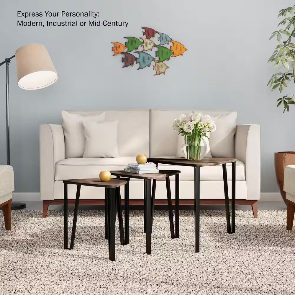 Cozy Nesting End Tables, Set of 3