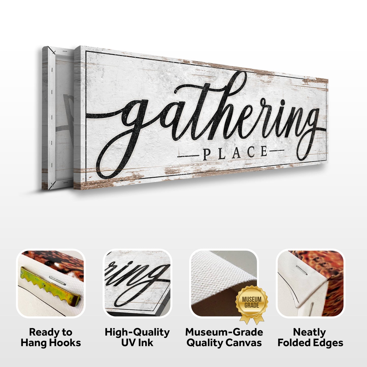 Gathering Place Kitchen Canvas Wall Art