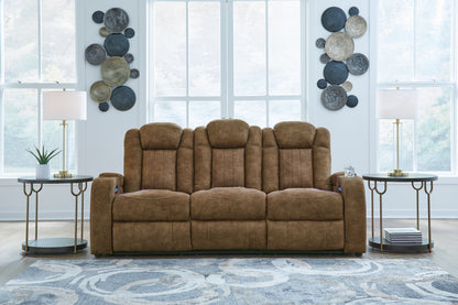 Wolfridge Power Reclining Sofa with USB Charging