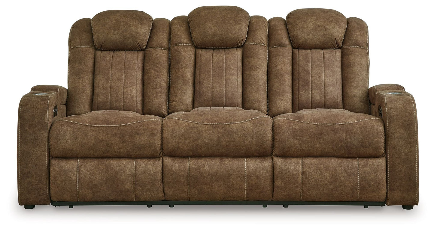 Wolfridge Power Reclining Sofa with USB Charging