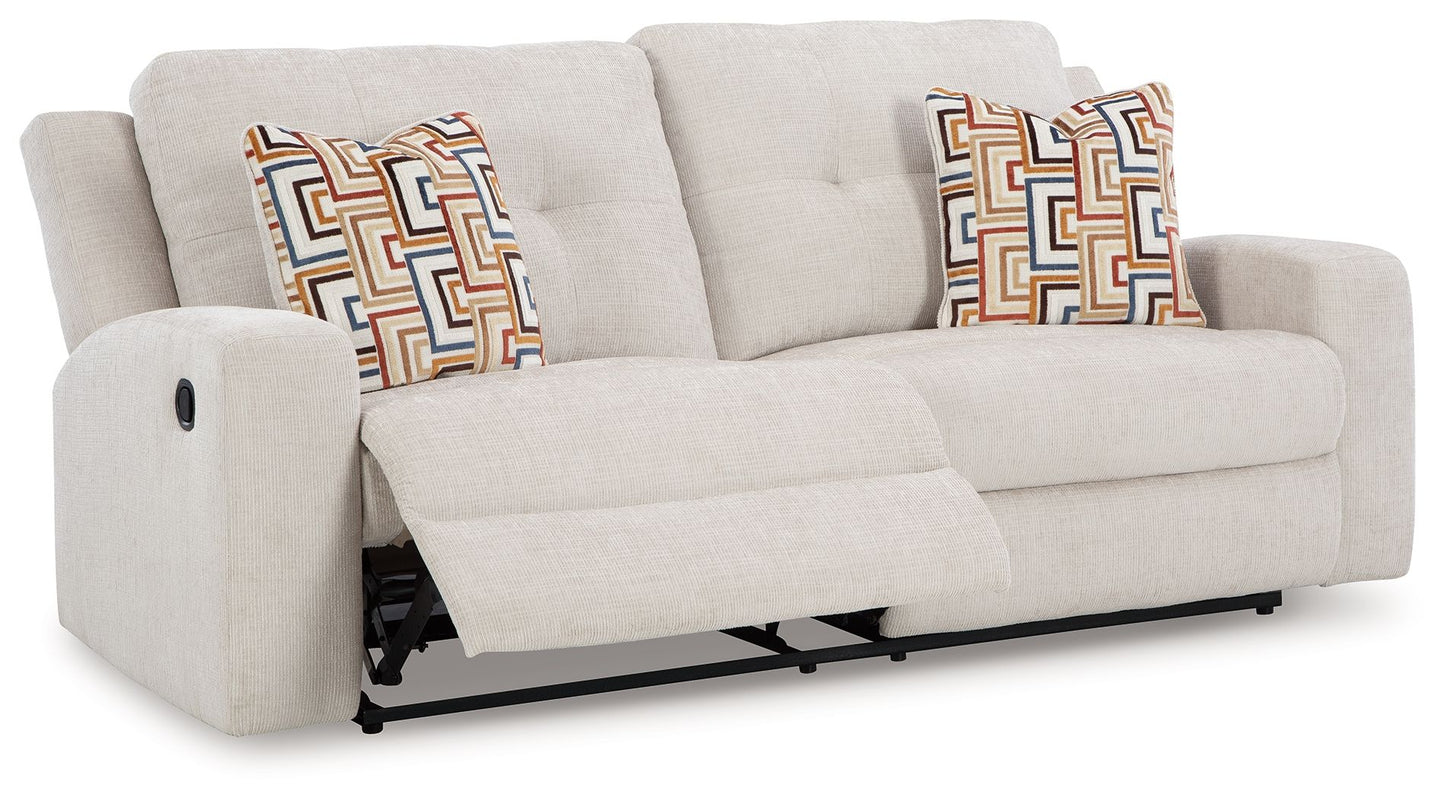 Danum Tufted 2-Seat Pull-Tab Reclining Sofa