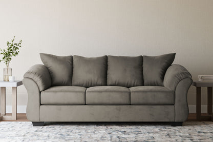 Darcy Modern Flared Pillow-Top Sofa