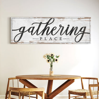 Gathering Place Kitchen Canvas Wall Art